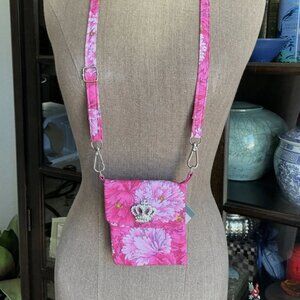 Lulii Blu, Little Princess Bag with Rhinestone Crown, Adjustable Strap